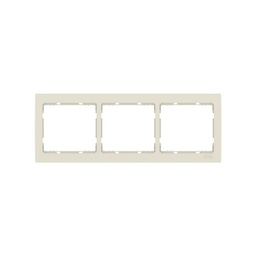 [061033/MF] PLAQUE TRIPLE HORIZONTALE MARFIL JADE P6330C4