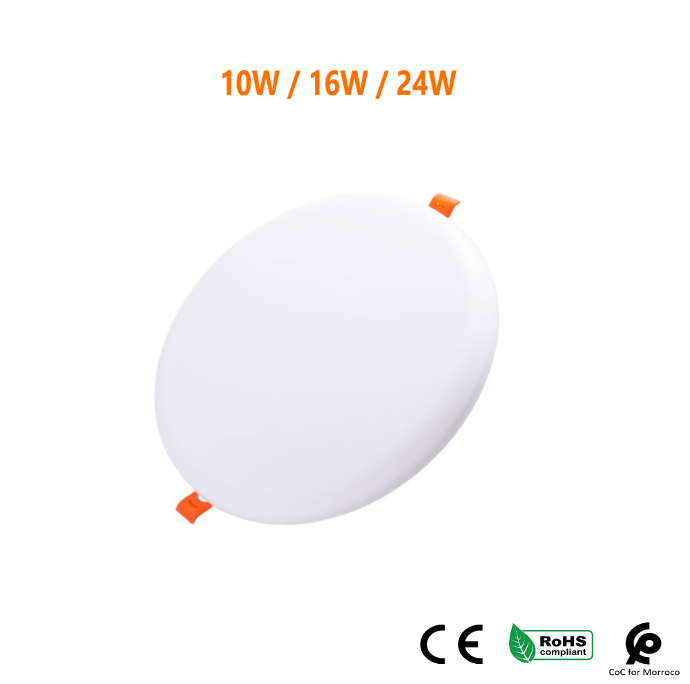 PANEL LED WELL ARRONDI 10W/16W/ 24W 6500K