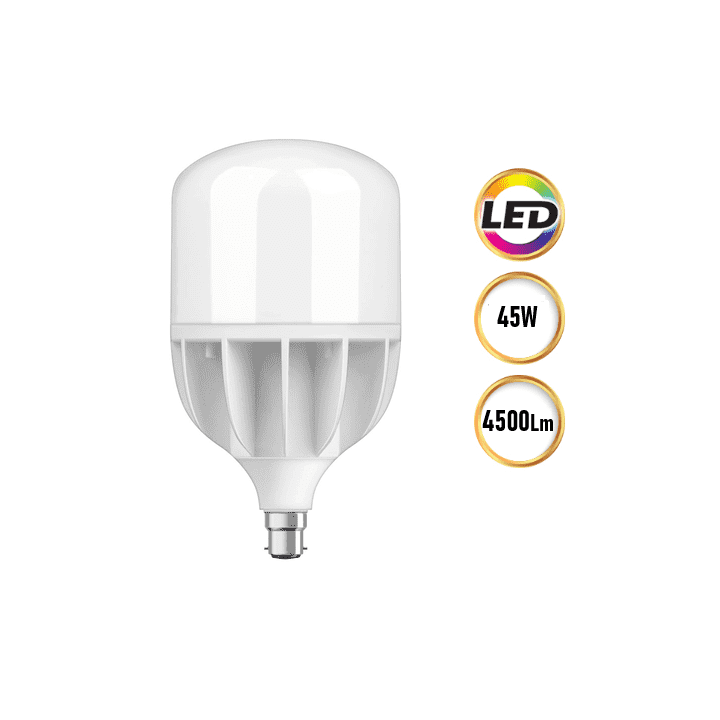 LAMPE LED OSRAM BULB 45W B22-E27 6500K ECO