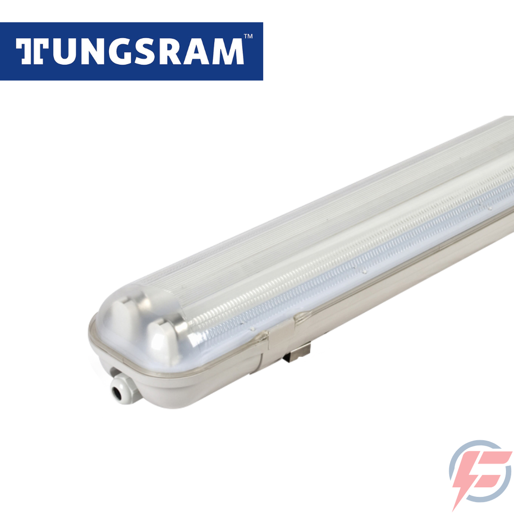 RÉGLETTE ÉTANCHE TUNGSRAM 2X1M50 IP65 IK08